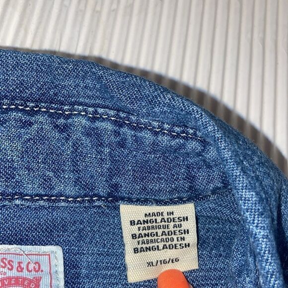 DYLAN OVERSIZED WESTERN SHIRT  XL - Picture 6 of 10